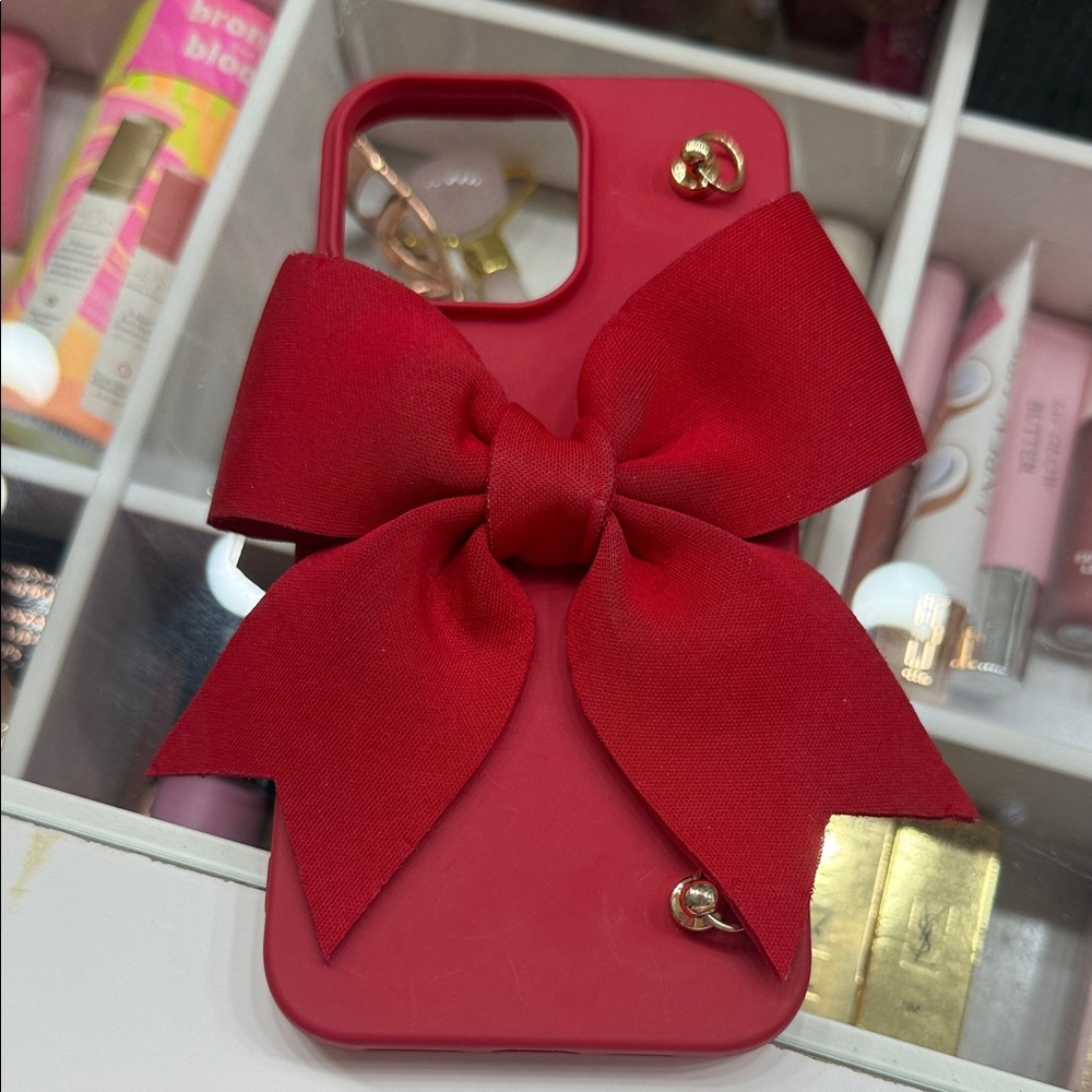 Target Red Iphone 16 Pro Max Bow Case